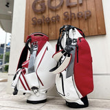 VESSEL×Double Eagle Limited Player 3.0 Stand Bag White×Red キャディバッグ